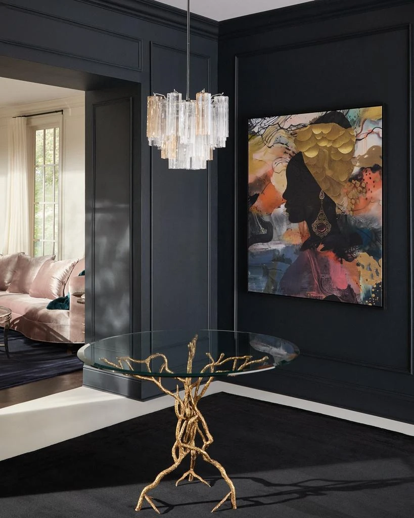 商品Crystorama|Addis 4-Light Polished Chrome Chandelier,价格¥7737,第2张图片详细描述