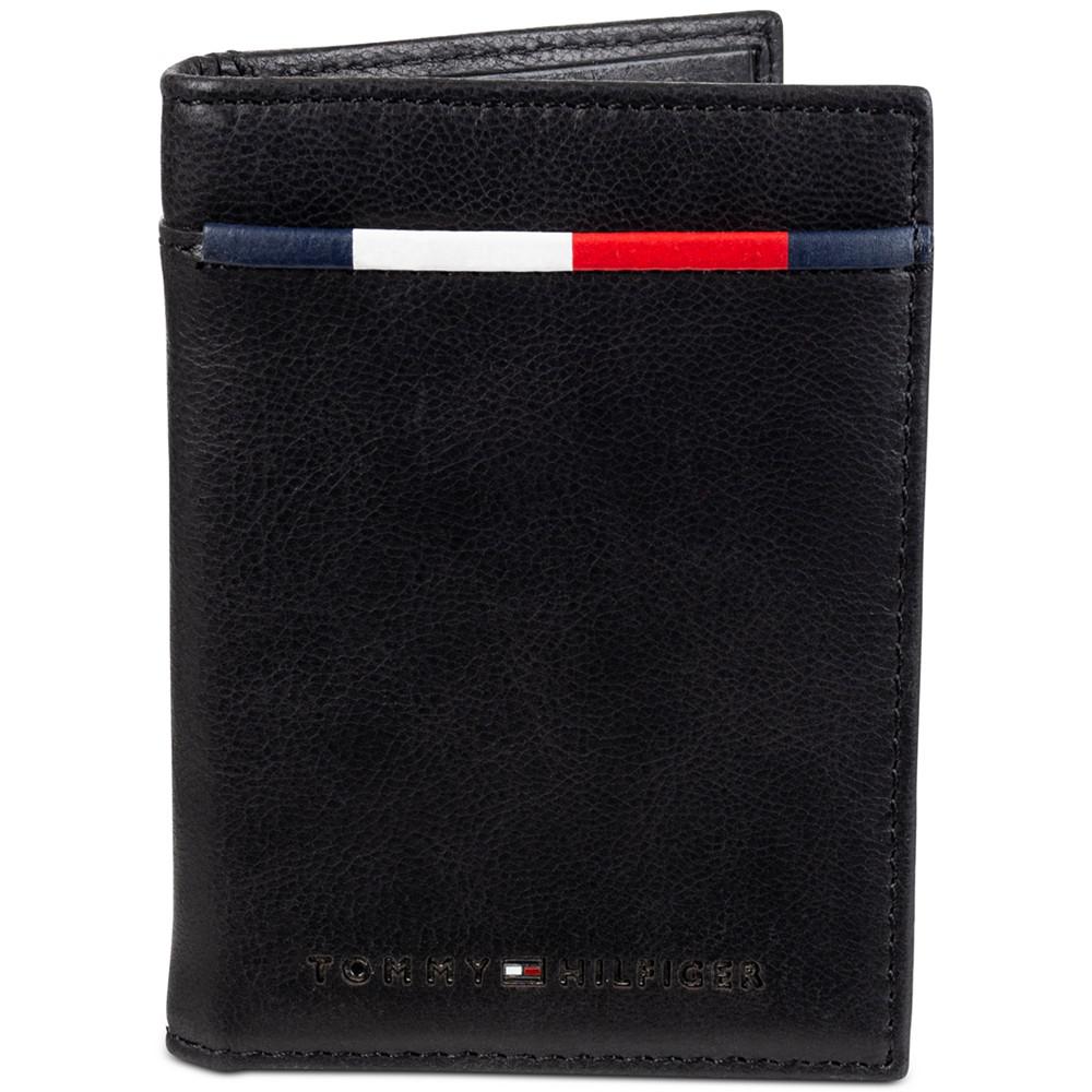 Men's RFID Bifold Wallet with Magnetic Money Clip商品第1张图片规格展示
