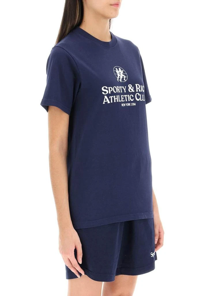 商品Sporty & Rich|S&R ATHLETIC CLUB T-SHIRT,价格¥158,第3张图片详细描述