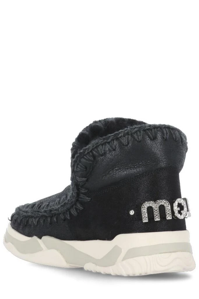 商品Mou|Mou Eskimo Logo Embellished Ankle Boots,价格¥2122,第3张图片详细描述