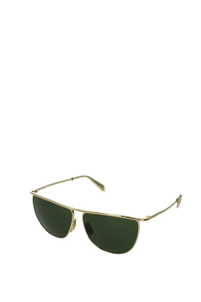 商品Celine|Sunglasses Metal Gold Green,价格¥1322,第1张图片