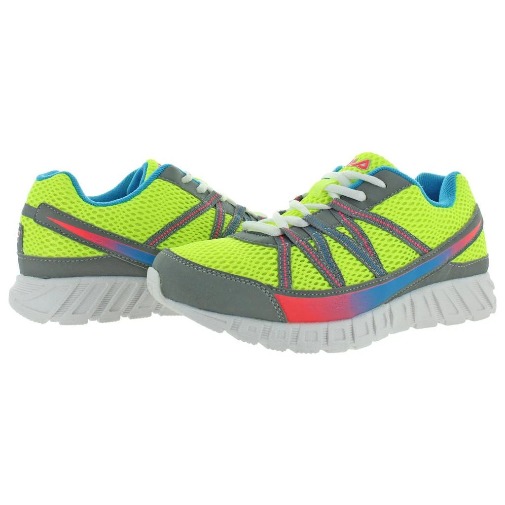 商品Fila|Fila Girls Flicker Performance Lace Up Running Shoes,价格¥100,第2张图片详细描述