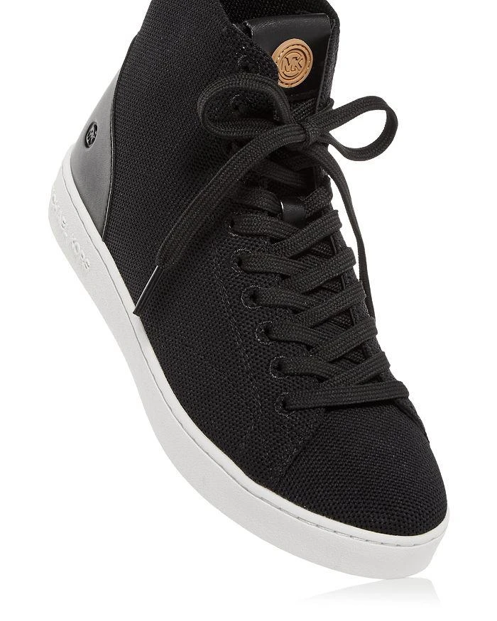 商品Michael Kors|Women's Edie Knit High Top Sneakers,价格¥348,第5张图片详细描述