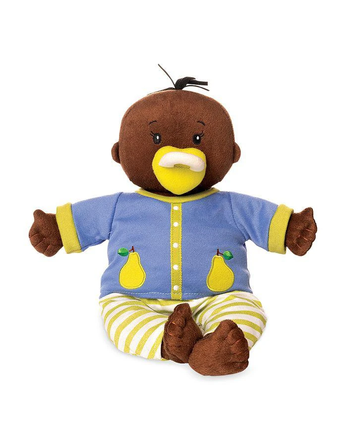 商品Manhattan Toy|Baby Stella Brown Doll 15" Soft First Baby Doll - Ages 12 Months+,价格¥97,第3张图片详细描述