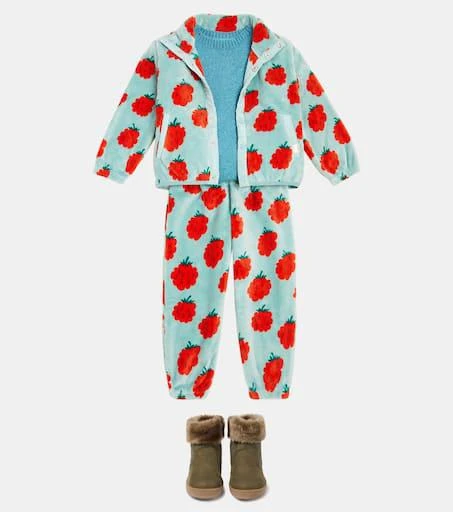 商品Tinycottons|Raspberries fleece sweatpants,价格¥473,第2张图片详细描述