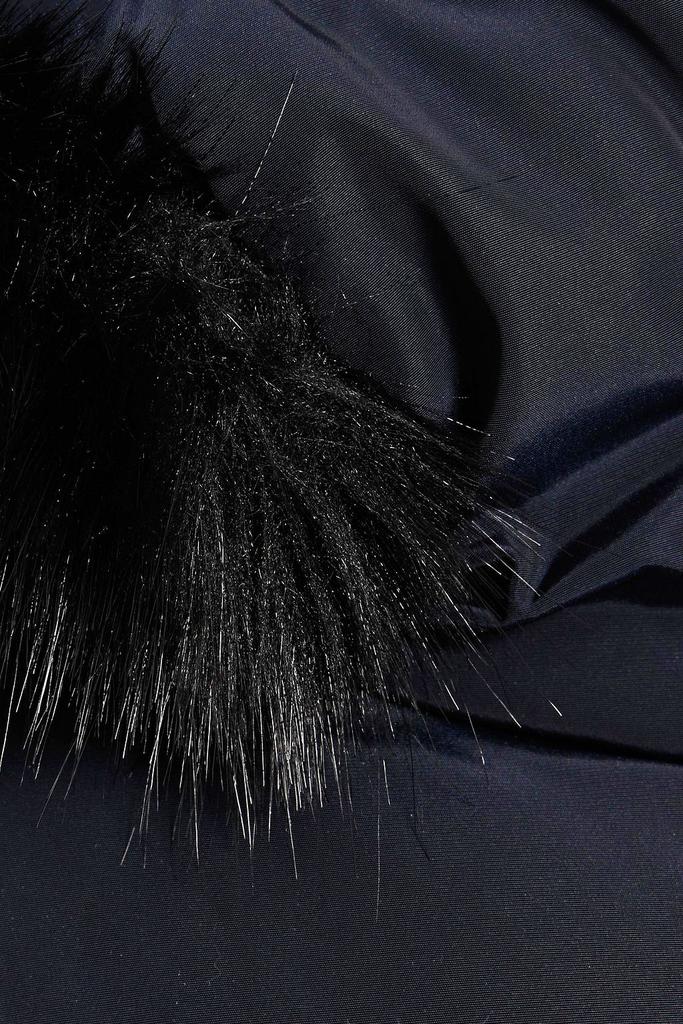 Davai II faux fur-trimmed quilted hooded ski jacket商品第2张图片规格展示