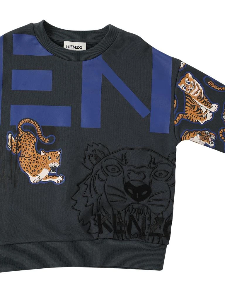商品Kenzo|Printed Organic Cotton Sweatshirt,价格¥852,第1张图片详细描述