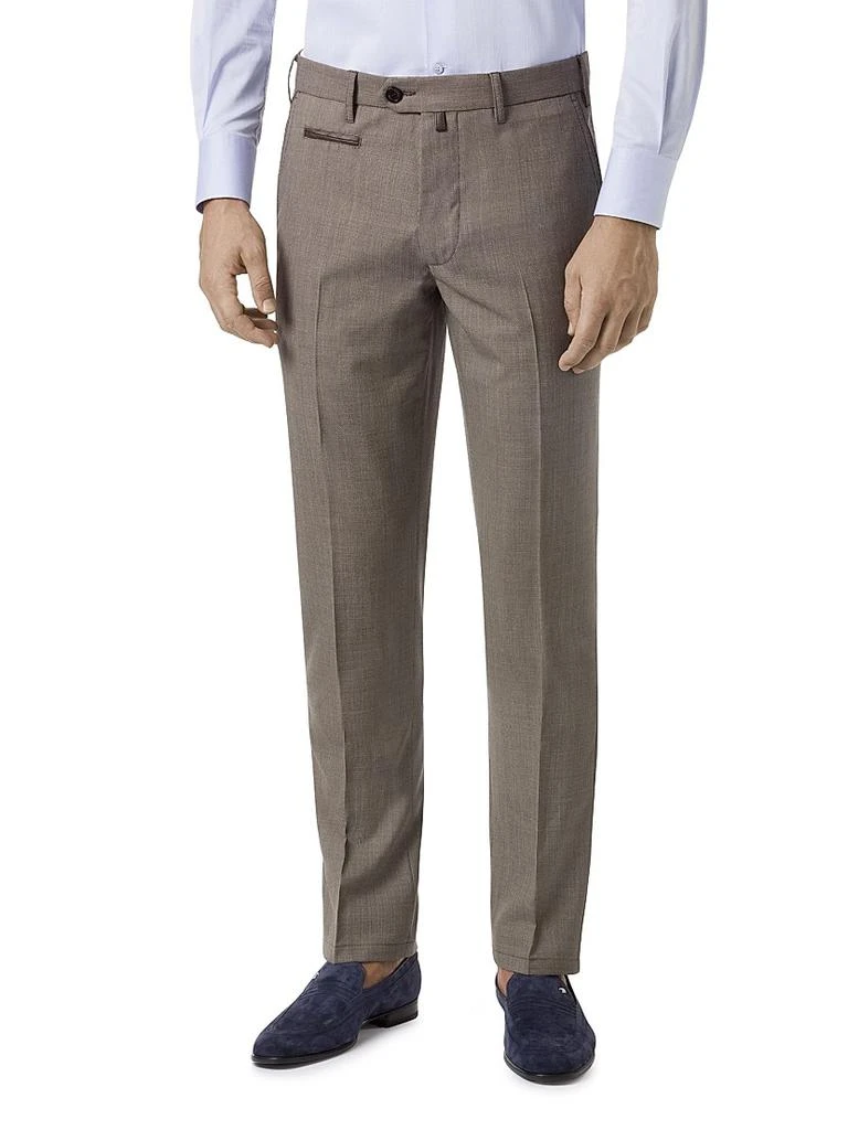 商品Stefano Ricci|Fleece Wool Trousers,价格¥7397,第2张图片详细描述