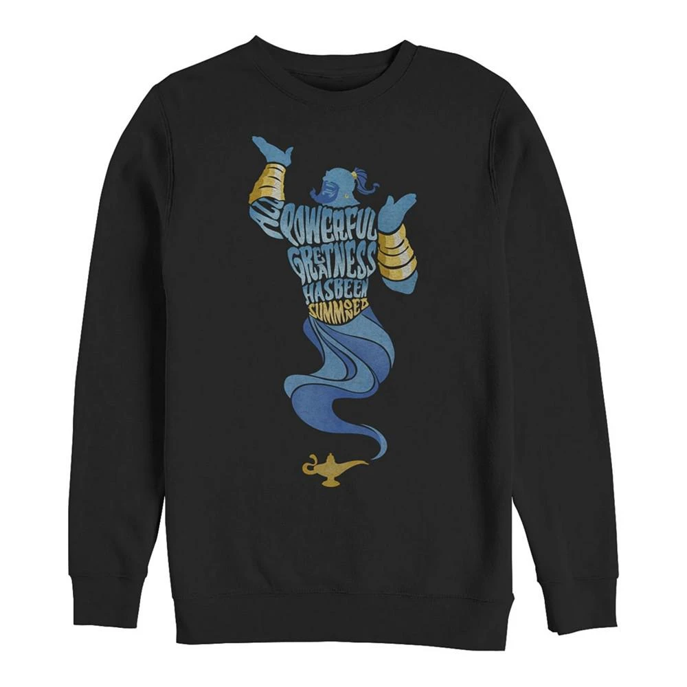 商品Disney|Disney Men's Aladdin all Powerful Genie, Crewneck Fleece,价格¥339,第1张图片