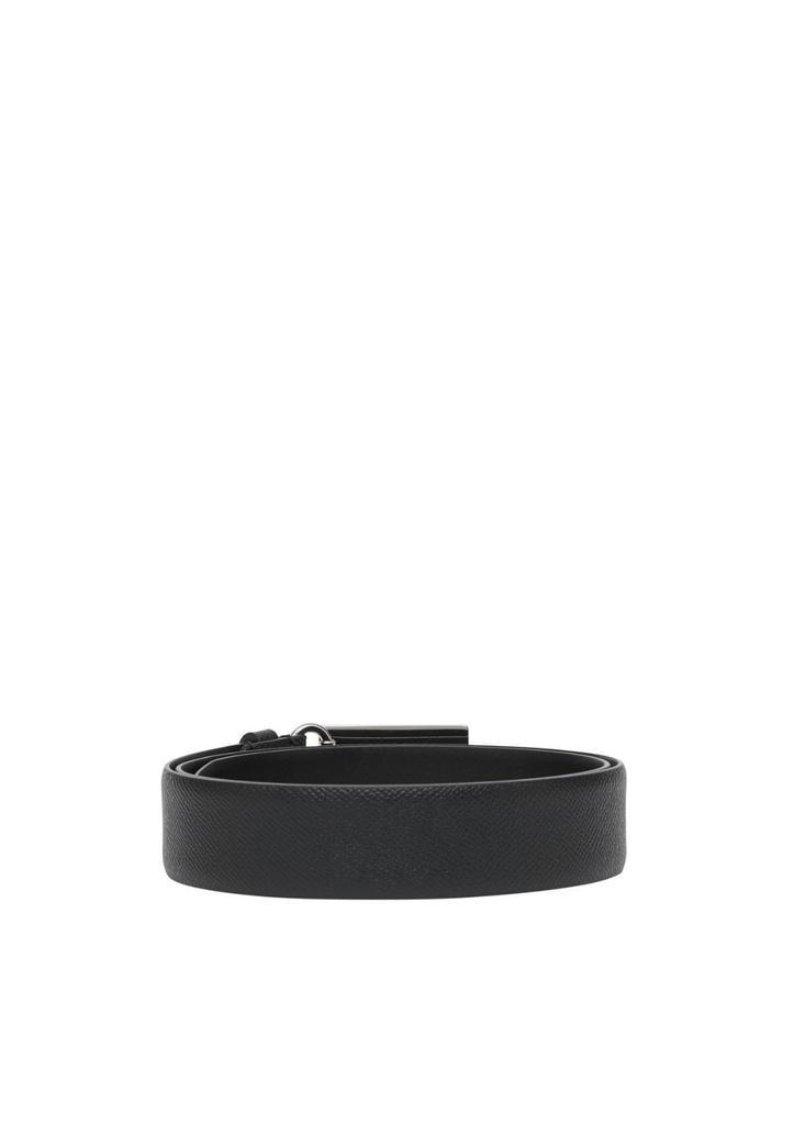 商品Burberry|Plaque buckle grainy leather belt,价格¥2280,第6张图片详细描述