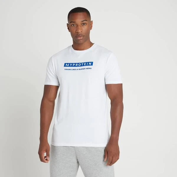 商品Myprotein|MP Men's Superman T-Shirt - White,价格¥155,第4张图片详细描述