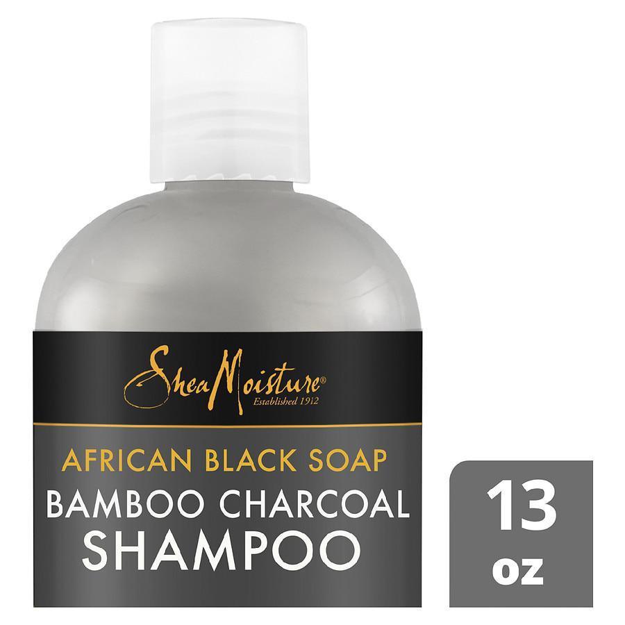 商品SheaMoisture|Cleansing Shampoo African Black Soap & Charcoal,价格¥65,第5张图片详细描述