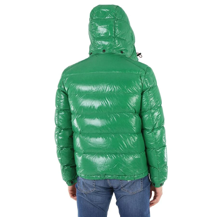 商品Moncler|Men's Green Haggi Hooded Quilted Jacket,价格¥8129,第3张图片详细描述