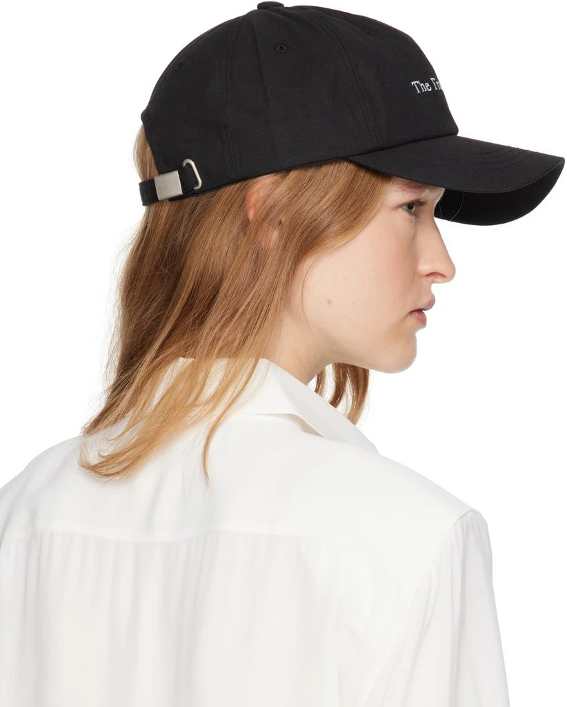 商品The Frankie Shop|Black Baseball Cap,价格¥263,第3张图片详细描述