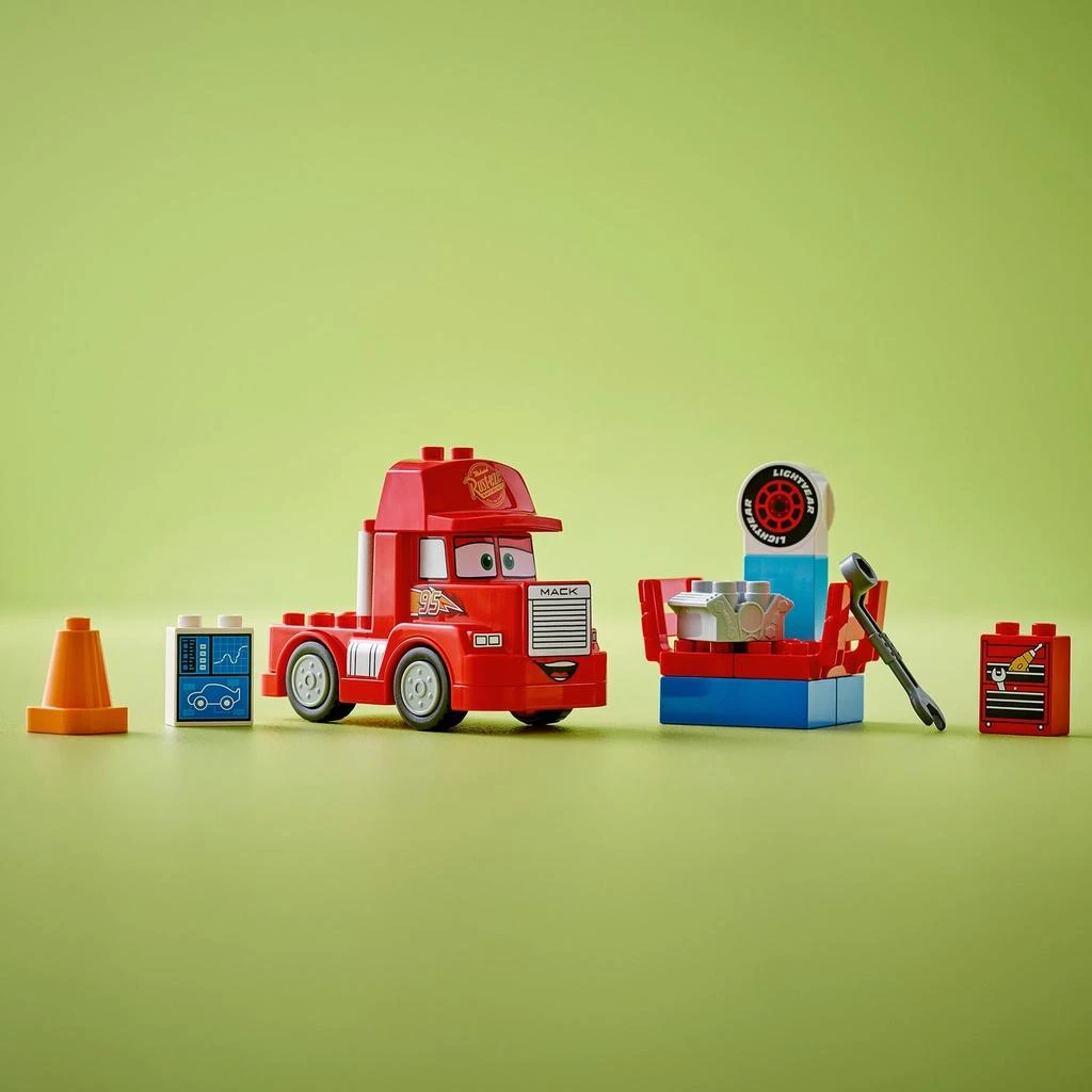 商品LEGO|LEGO DUPLO | Disney and Pixar’s Cars Mack at the Race 10417,价格¥202,第2张图片详细描述