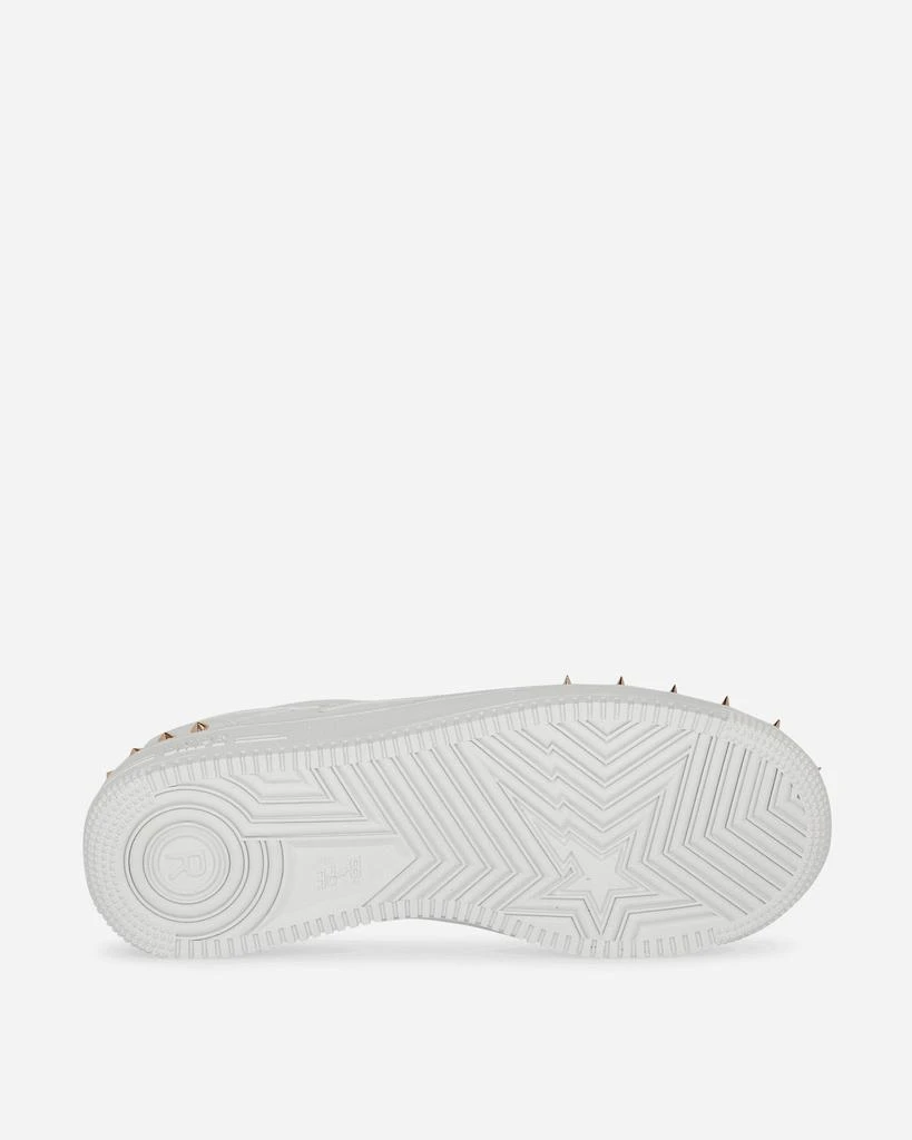 商品A Bathing Ape|Studded BAPE STA Low M1 Sneakers White,价格¥1361,第5张图片详细描述