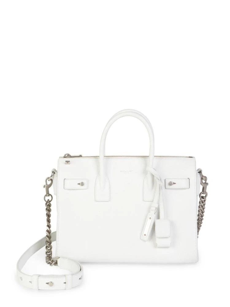 商品Yves Saint Laurent|Small Top Zip Silver Hardware Sac De Jour,价格¥19857,第1张图片