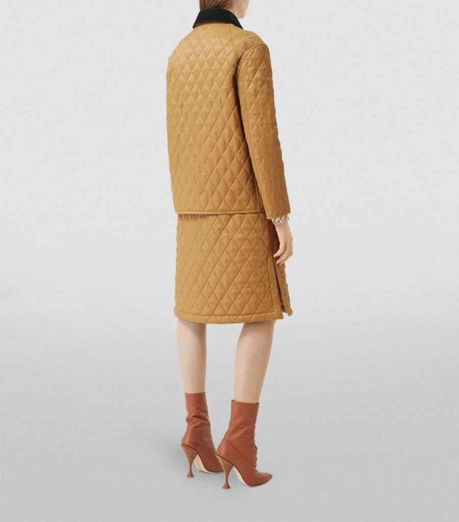 商品Burberry|Diamond Quilted Jacket,价格¥7541,第3张图片详细描述