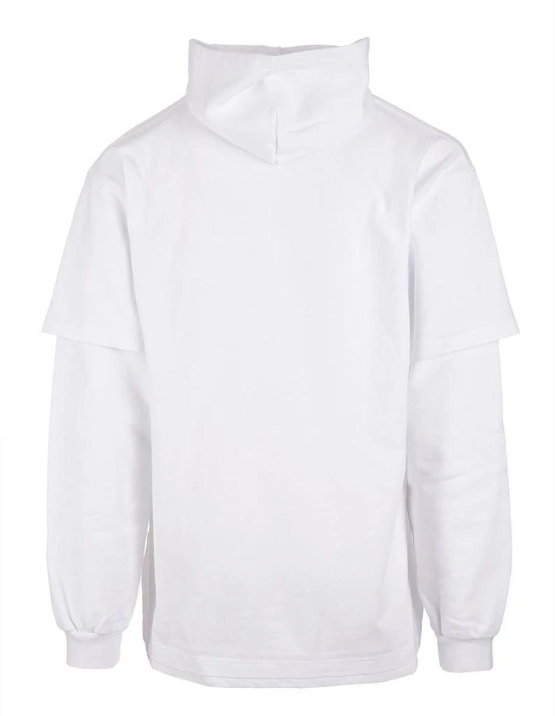 商品Balenciaga|BALENCIAGA Long Sleeve Slime Double Hooded T-Shirt,价格¥5292,第2张图片详细描述