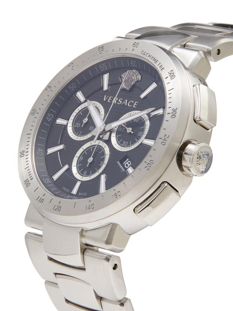 商品Versace|46MM Stainless Steel Chronograph Watch,价格¥7543,第5张图片详细描述