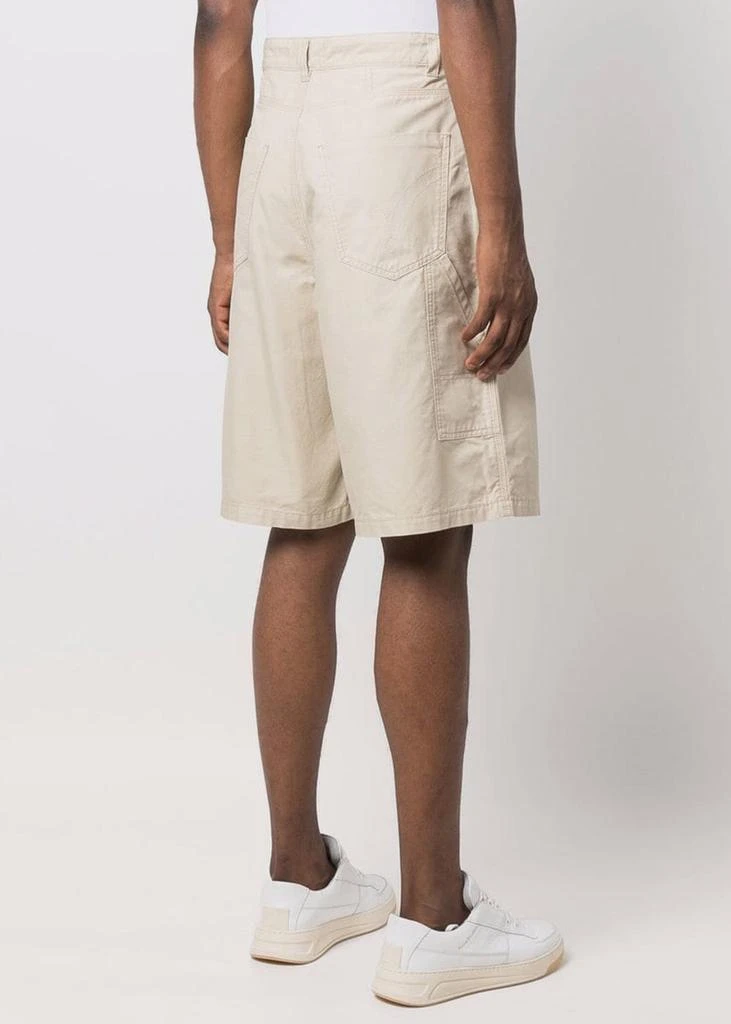 商品AMI|AMI Alexandre Mattiussi Beige Worker Fit Shorts,价格¥725,第3张图片详细描述