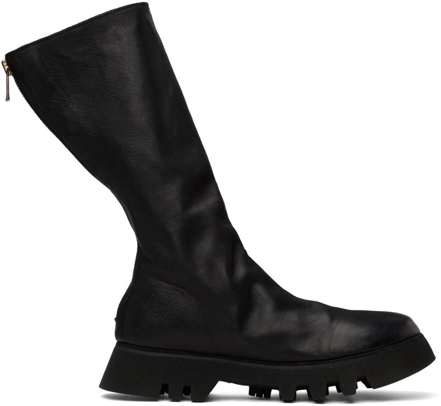 商品guidi|Black ZO09V Boots,价格¥3178,第1张图片