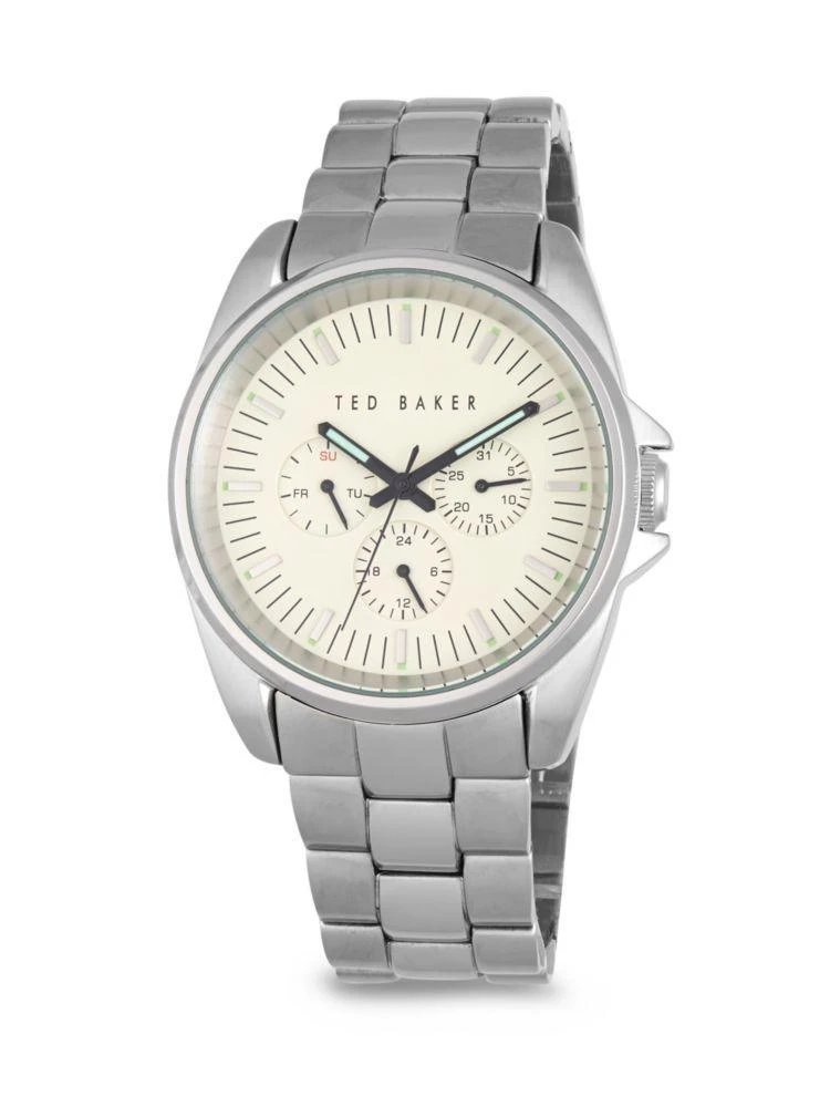 商品Ted Baker London|Round Stainless Steel Bracelet Watch,价格¥528,第1张图片