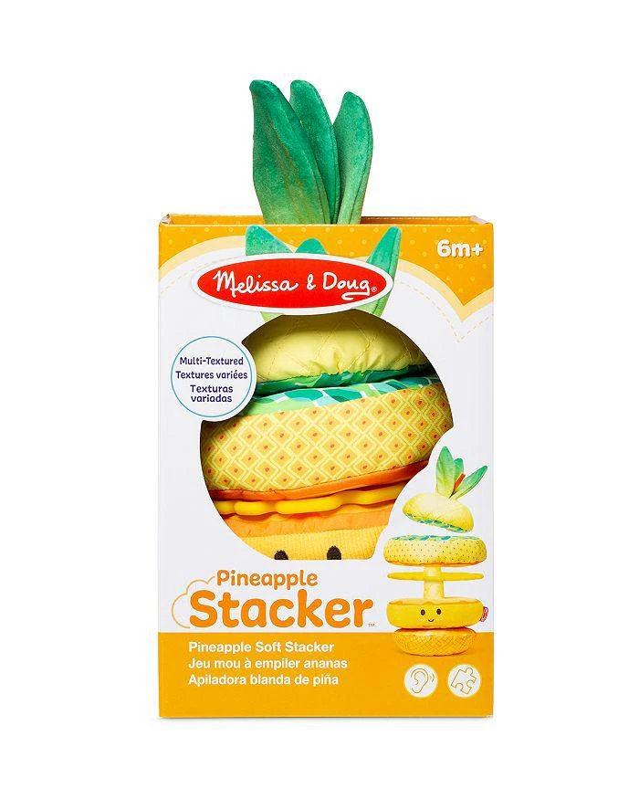 商品Melissa & Doug|Pineapple Soft Stacker - Ages 6+ Months ,价格¥172,第3张图片详细描述