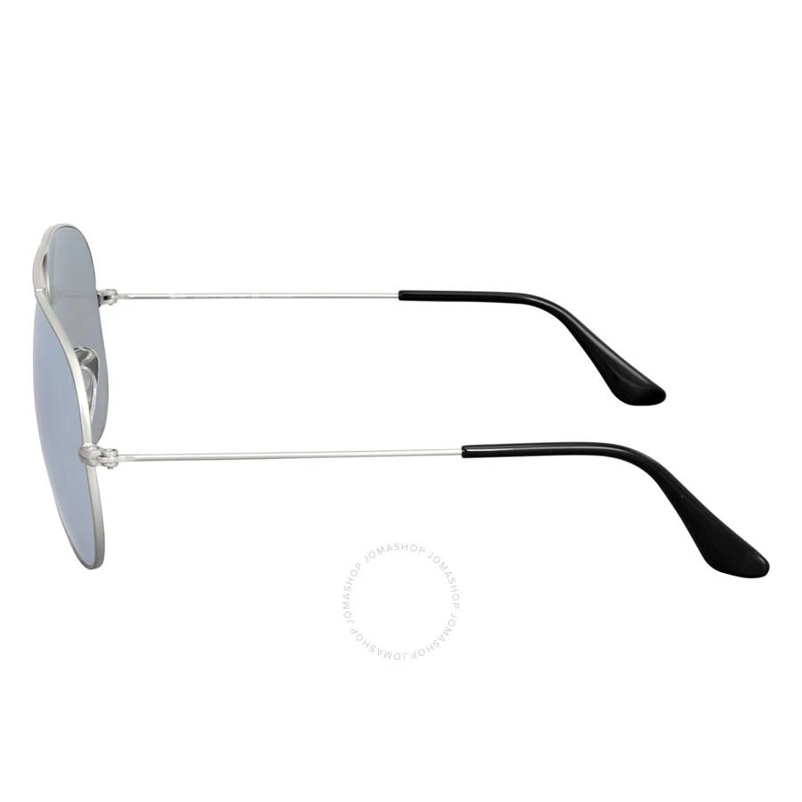 商品Ray-Ban|Ray Ban Aviator Mirror Polarized Silver Flash Aviator Unisex Sunglasses RB3025 019/W3 58,价格¥1179,第3张图片详细描述