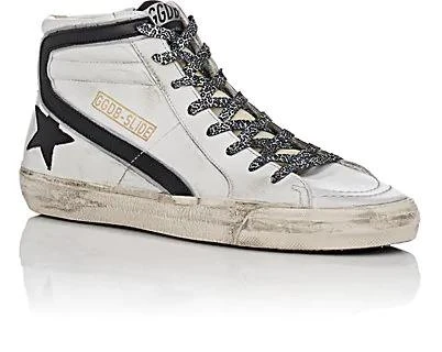 商品Golden Goose|Women's Slide Leather Sneakers,价格¥2744,第2张图片详细描述