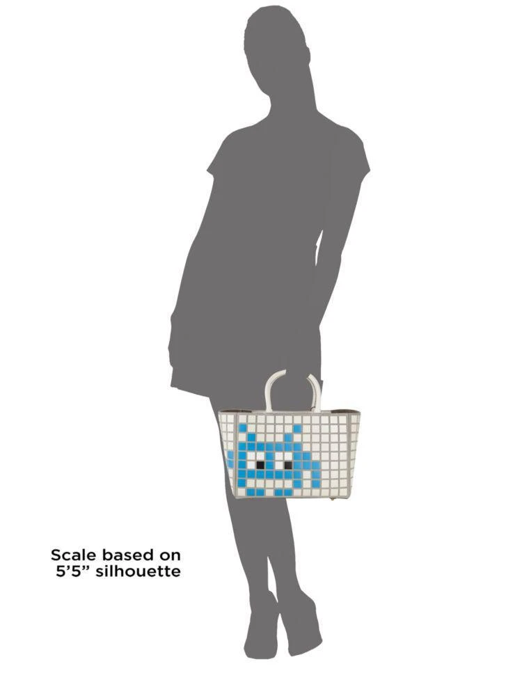 商品Anya Hindmarch|Ebury Small Space Invader Handbag,价格¥5504,第3张图片详细描述