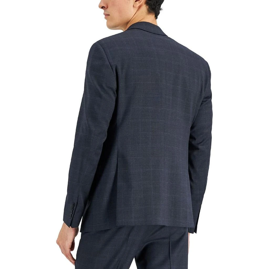 商品Armani Exchange|Mens Wool Blend Window Pane Two-Button Blazer,价格¥493,第2张图片详细描述