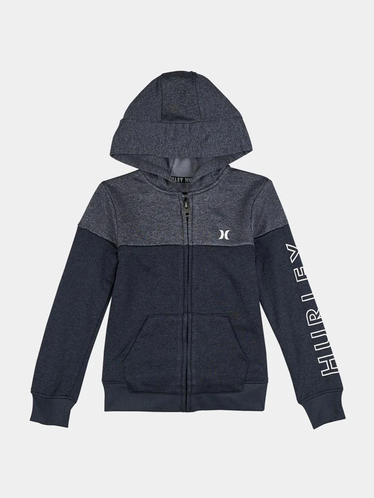 商品Hurley|Boys Drifit Solar Zip Front Hoodie,价格¥136,第1张图片
