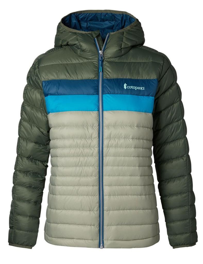 Cotopaxi Women's Fuego Hooded Down Jacket - Spruce/Brush Colour: Spruce/Brush商品第1张图片规格展示