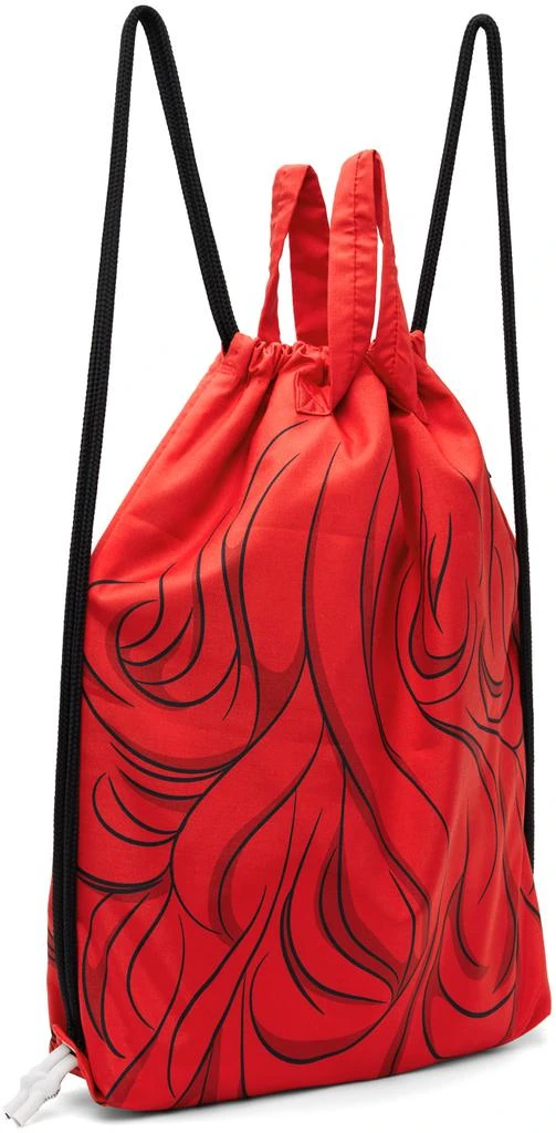 商品pushBUTTON|SSENSE Exclusive Red Goggles Girl Backpack,价格¥1306,第3张图片详细描述