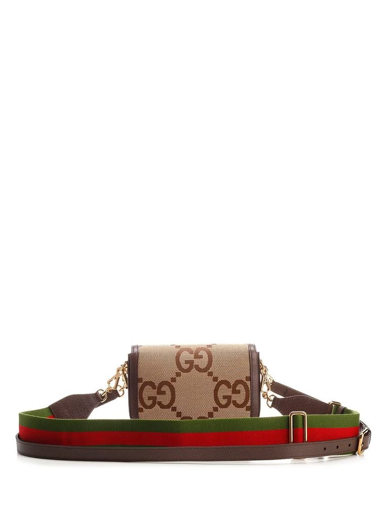 商品Gucci|Gucci Horsebit 1955 Jumbo GG Mini Bag,价格¥22619,第2张图片详细描述