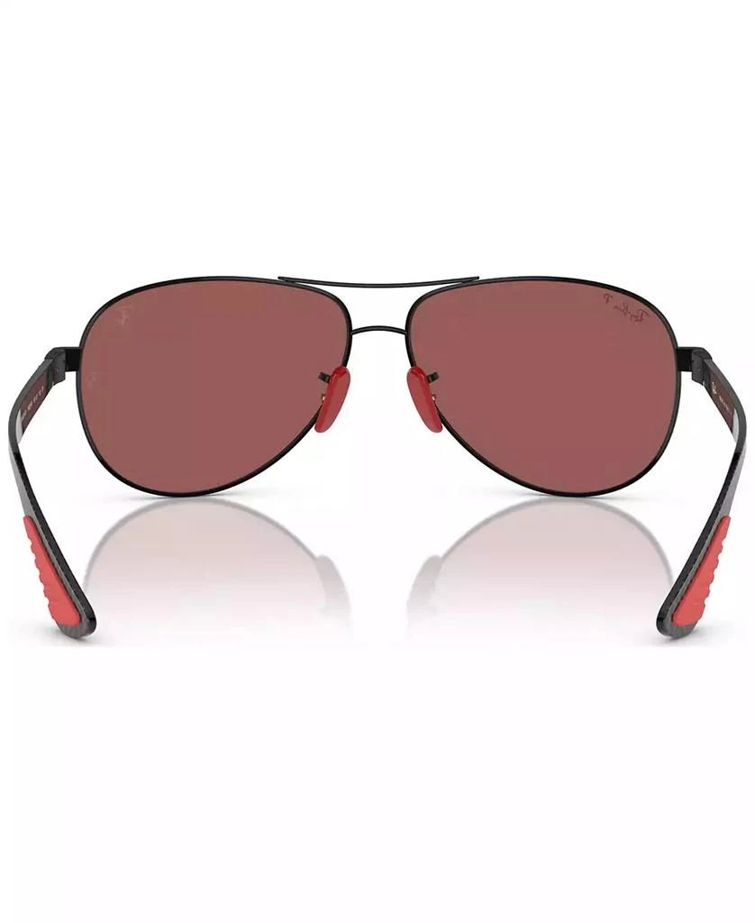 商品Ray-Ban|Men's Polarized Sunglasses, RB8331M Scuderia Ferrari Collection,价格¥2755,第4张图片详细描述