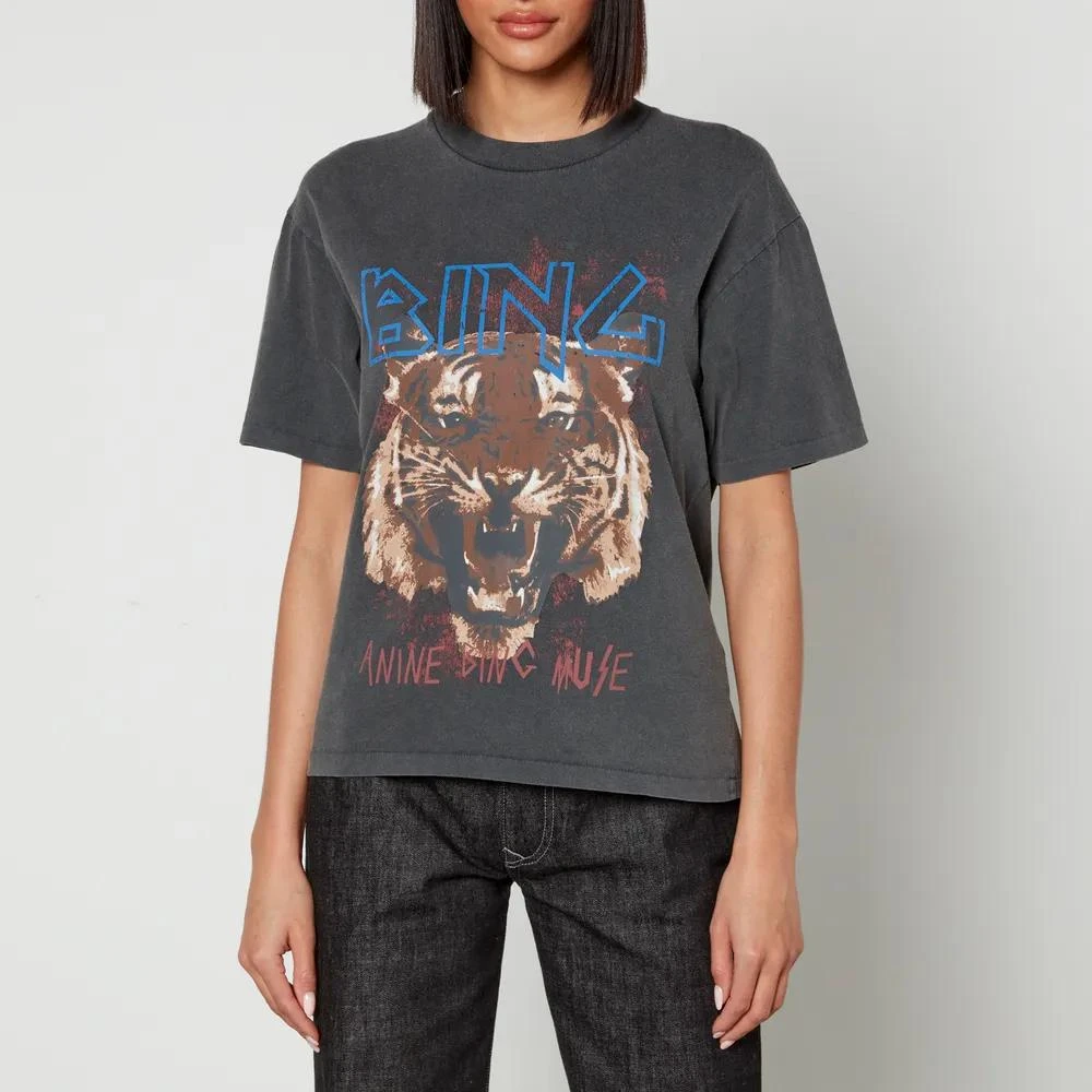 商品ANINE BING|Anine Bing Tiger Organic Cotton-Jersey T-Shirt,价格¥866,第1张图片