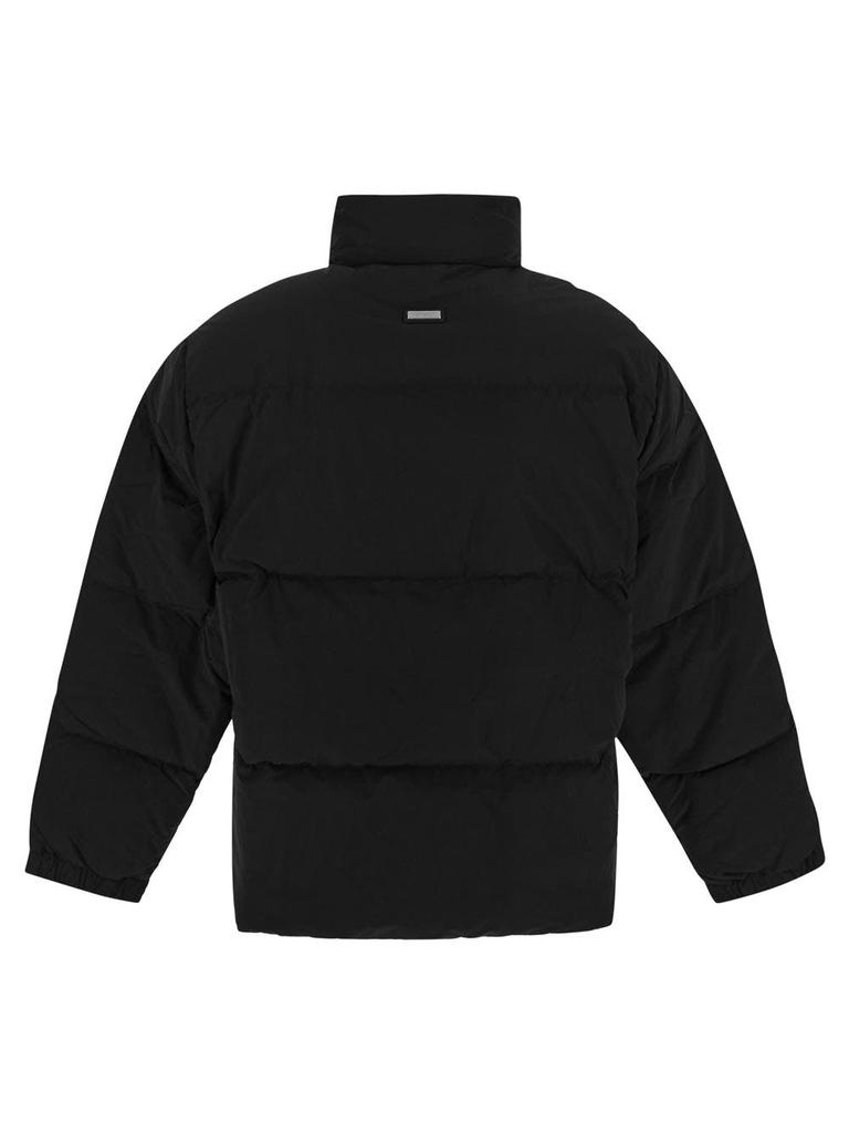 Black Puffer Jacket商品第2张图片规格展示