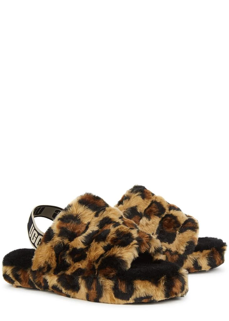 商品UGG|KIDS Fluff Yeah leopard-print shearling sliders (IT30-IT36),价格¥351,第1张图片