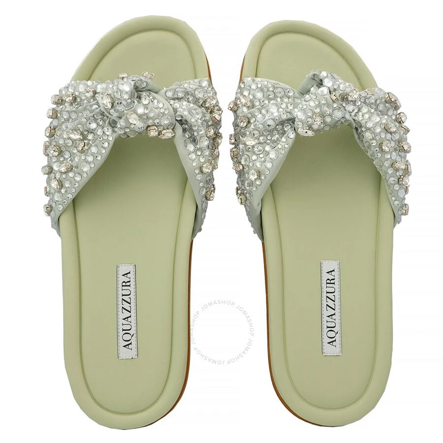 商品Aquazzura|Ladies Cool Mint Asja Crystal Sandals,价格¥1115,第3张图片详细描述