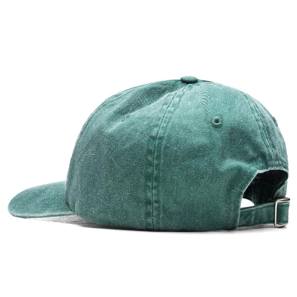 商品STUSSY|Stussy Washed Stock Low Pro Cap - Green,价格¥380,第4张图片详细描述