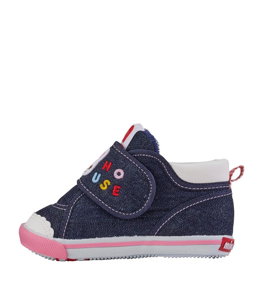 商品Miki House|Denim Low-Top Sneakers,价格¥2065,第2张图片详细描述