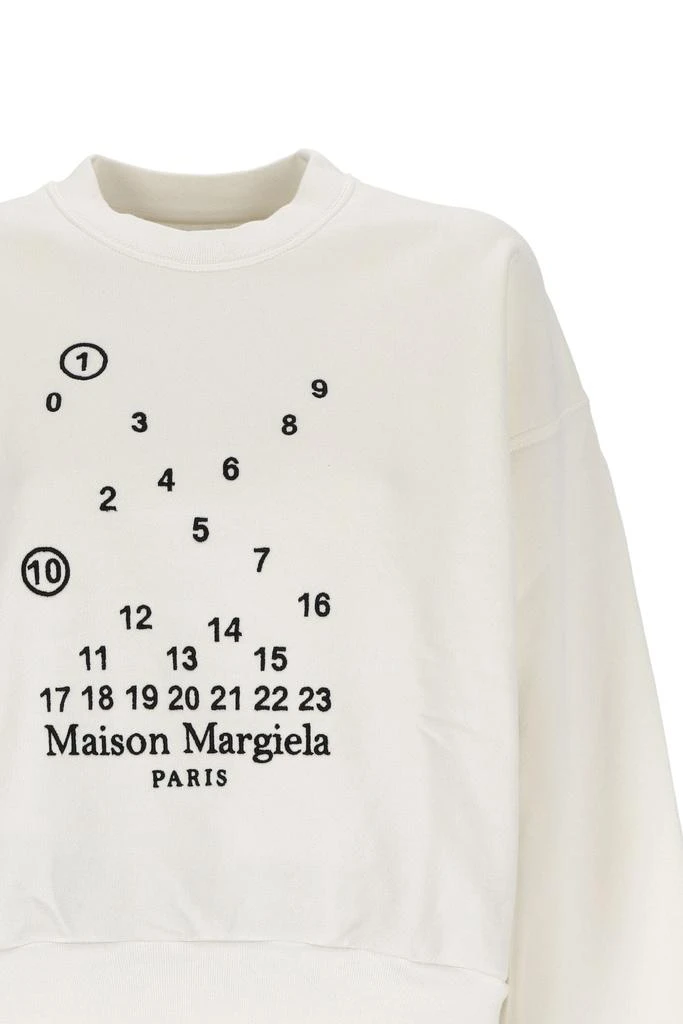 商品MAISON MARGIELA|Logo-print cotton sweatshirt,价格¥3083,第2张图片详细描述