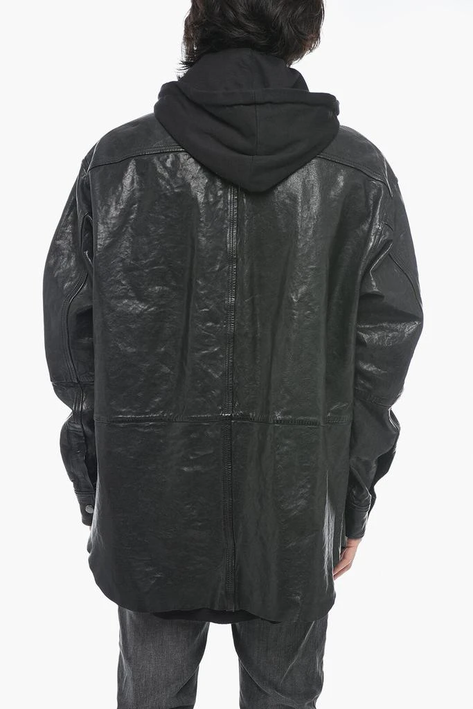 Spinx Deisel Diesel Leather L-SPHINX Jacket with Fleece Hood 价格¥3808 | 别样海外购