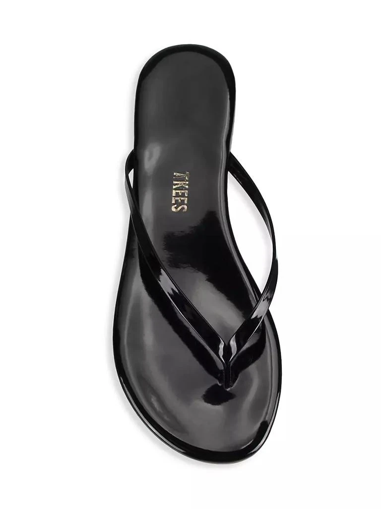 商品Tkees|Glosses Patent Leather Flip Flops,价格¥447,第5张图片详细描述