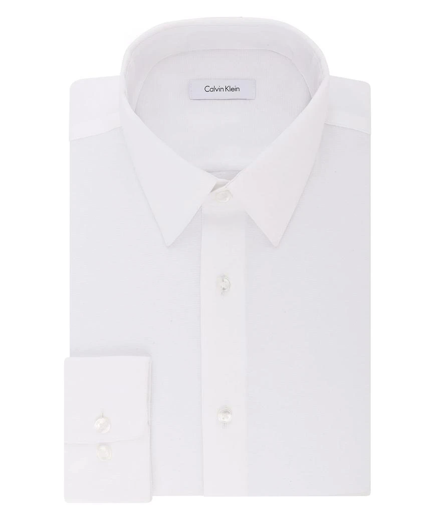 商品Calvin Klein|Dress Shirt Regular Fit Non Iron Stretch Solid,价格¥343,第1张图片
