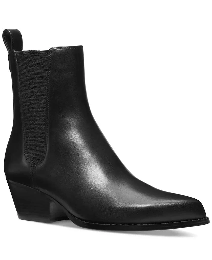 商品Michael Kors|Women's Kinlee Leather Pull-On Ankle Chelsea Booties,价格¥220,第1张图片