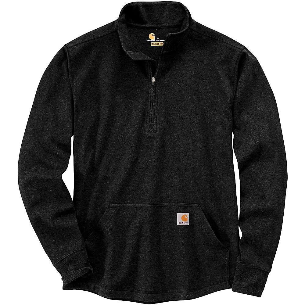 商品Carhartt|Carhartt Men's Relaxed Fit Heavyweight LS Half Zip Thermal T-Shirt,价格¥334,第3张图片详细描述