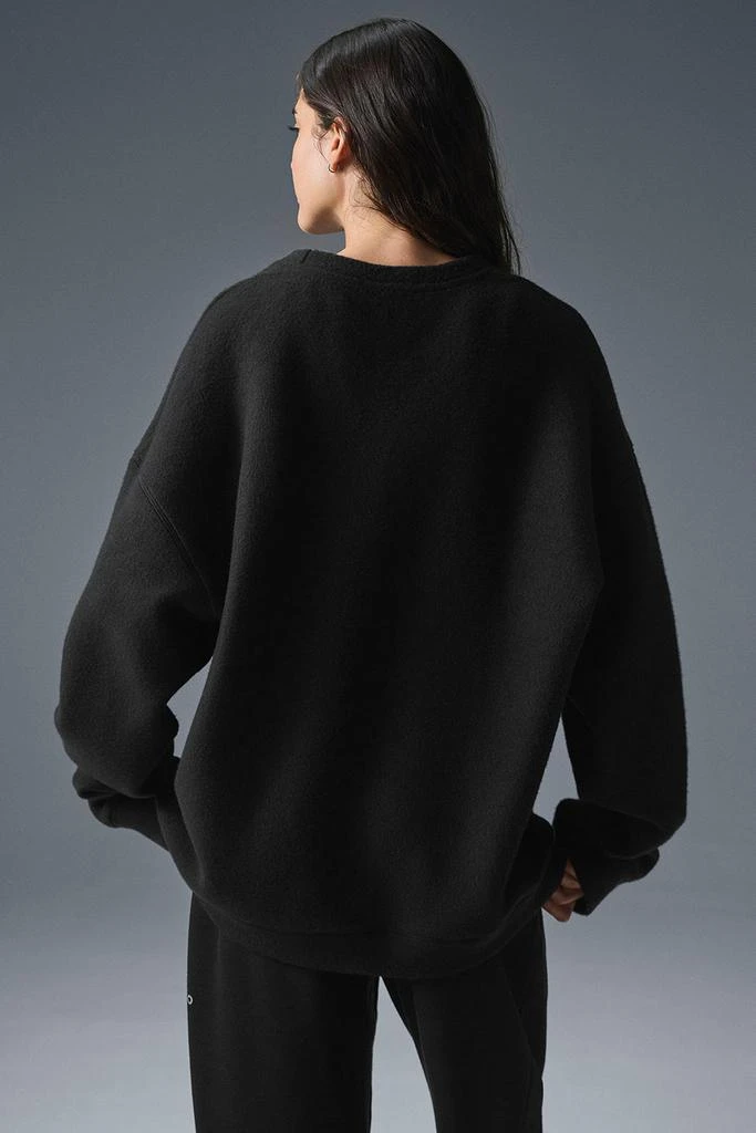 商品Alo|Triumph Restore Crew Neck Sweatshirt - Black,价格¥660,第2张图片详细描述